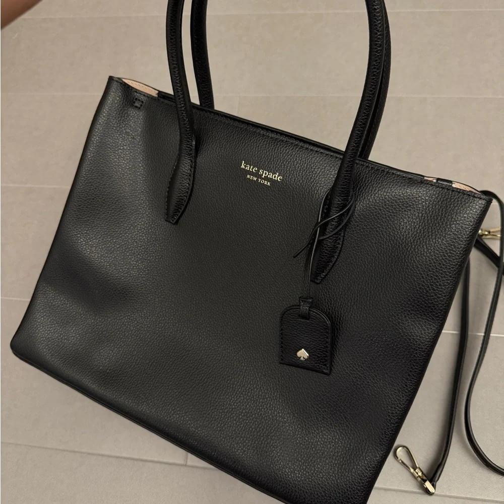 Kate Spade Black Pebbled Leather Satchel bag - Picture 2 of 14